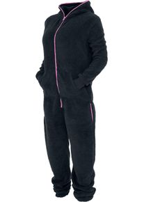 Urban Classics Ladies Teddy Jumpsuit Jumpsuit schwarz