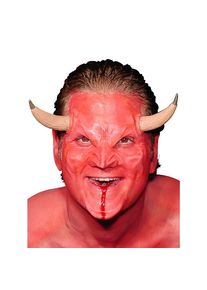 Side latex devil horns for sticking