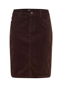 Pulz Jeans Dames Rok 'Mila' donkerbruin 34