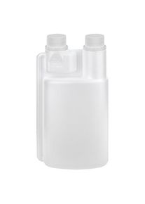 Doseerfles 500ml HDPE helder (25ml doseerkamer)