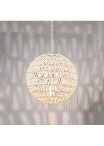 Qazqa Retro hanglamp wit 40 cm - Lina Ball 40