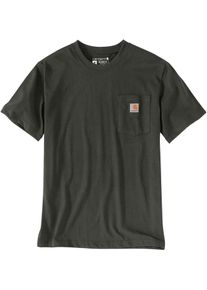 Carhartt Workwear K87 Pocket, camiseta , color: Azul Oscuro , tama&ntilde;o: L