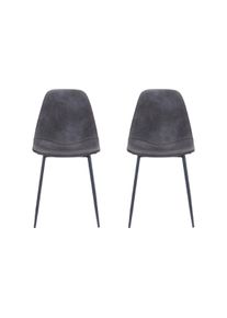 house doctor - 2 pcs - Found Chair - Antique grey (209340291)