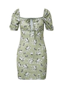Missguided Dames Jurk olijfgroen / zwart / wit 34