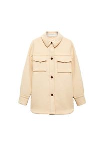 Mango Dames Tussenjas 'doctor' geel XL