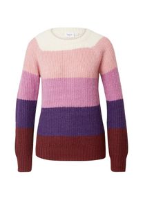 Saint Tropez Sweter 'Brooklyn' dla kobiet orchidea / jeżyna / ciemnofioletowy / różowy pudrowy Rozmiar L