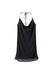 Mango Kleid Damen schwarz / silber Größe 36
