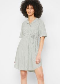 Robe-chemise de grossesse et d’allaitement en viscose fluide - blanc - taille 36 - bonprix