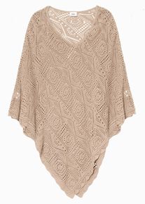 bonprix Femei Poncho bej 0