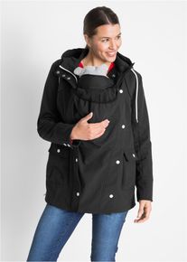 Softshell-kantotakki/softshell-&auml;itiystakki, musta, 34, bonprix