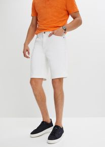 bonprix Bermudas elásticas, classic fit, blanco, 52