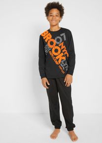 bonprix Pijama para niños (2 piezas) negro 140/146