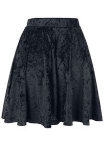 Forplay Velvet Skirt Rock schwarz