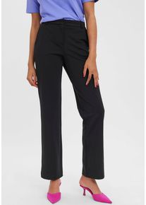 Véro Moda Vero Moda Jerseyhose »Vmlucca Mr Straight Jersey Pant« schwarz, Größe XL - Länge 32, Straight Fit Hose im Anzug-Stil