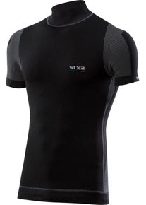 Sixs TS5, functional shirt shortsleeve unisex , color: Black/Dark Grey , size: M/L