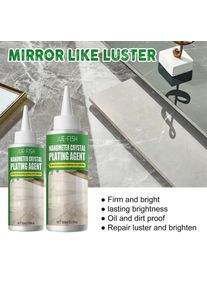 Stone Crystal Plating Agent Marble Polishing Nano Crystal Liquid To Repair And Brightening Tiles Restoration Agent For Kitchen
