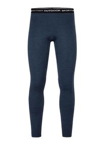 Normani Heren Lange onderbroek 'Gold Coast' blauw / zwart / wit S