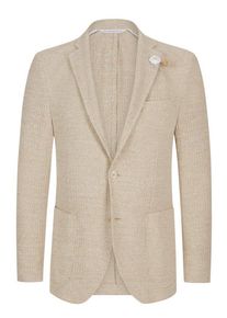 Plus size : Baldessarini, Blazer in a knitted look in a Beige
