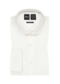 Plus size : BOSS, Shirt in performance stretch fabric, Regular Fit, extra long in a White
