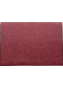 Asa placemat imitatieleer rosewood