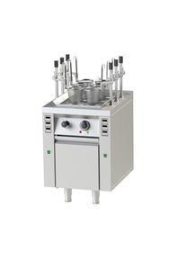 KBS Elektro Nudelkocher Asia 6 Nudelkörbe 2 Heizzonen Auto Lift 600x750x850 mm