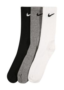 Nike Heren Sportsokken 'EVERYDAY' grijs gemêleerd / zwart / wit 34