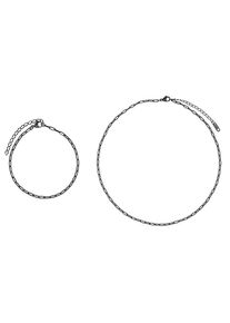 Heideman Parure de bijoux 'Danny' Homme noir taille One Size
