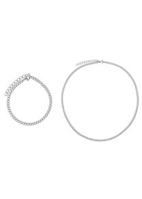 Heideman Parure de bijoux 'Noah' Homme argent taille One Size