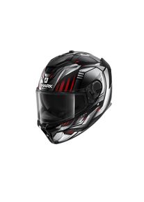 SHARK Spartan GT Replikan Full-Face Helmet (matt black / silver / red)