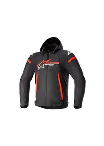 Alpinestars Zaca Waterproof Motorcycle Jacket Men (black / red / white)