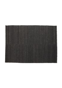 Earth Rug Tapis noir 200x300cm Nanimarquina