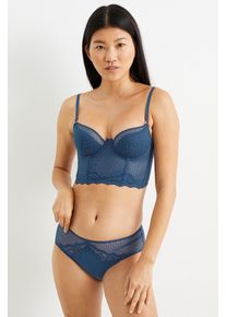 C&Amp;A BH mit Bügel-wattiert, Grün, Taille: 75 B