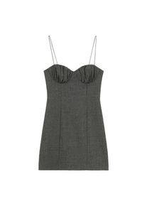 Mango Kleid 'Geranio' Damen grau Größe 38