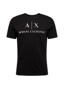 Armani Exchange Heren Shirt '8NZTCJ' zwart / wit M