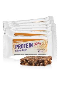 Sanct Bernhard Sport Barretta con croccantini proteici al 32% Cappuccino 11 pezzi