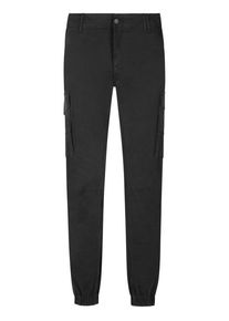 Jack & Jones plussize: Nadměrná velikost: Jack & Jones, Spodnie bojówki z elastyczną domieszką Czarny