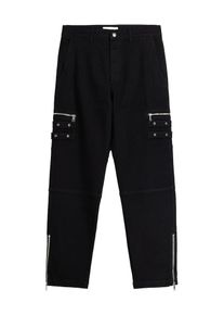 Bershka Pantaloni cu buzunare Bărbaţi negru, Mărimea 28