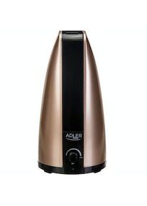 ADLER AD7954 Humidificador de Aire 1L, Difusor Aceites Esenciales, 100 ml/h Silencioso, Regulador Intensidad, Oro
