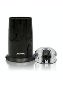 MPM MMK-07/C Molinillo Café Eléctrico, Picador Multiusos,Especias, Semillas, 40g Café, Cuchillas Acero Inox., Negro, 140W