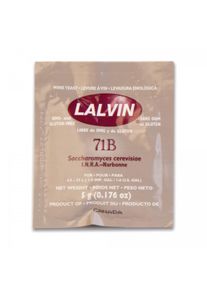 ich-zapfe Levure sèche, Levure de vin - 71B - Lalvin - 5g