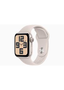 Apple Watch SE (2023) GPS 40mm - Starlight Aluminium Case with Starlight Sport Band - M/L