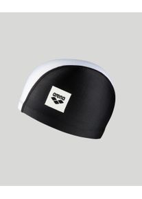arena Swim Cap - Unisex - black-white - Size: One size fits all - Unix II Jr Polyester Swim Cap Age 6-12