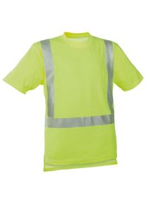 EDE Warning T-shirt luminous yellow, size XL