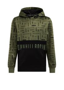 WE Fashion Pojkar Sweatshirt oliv / svart Storlek 92
