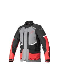 Casaco de mota Alpinestars Andes V3 Drystar (cinza / preto / vermelho)