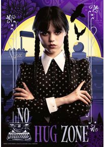 Ravensburger | 300 Piece Wednesday Jigsaw Puzzles | Wednesday | No Hug Zone | From age 8 + Adult Puzzles