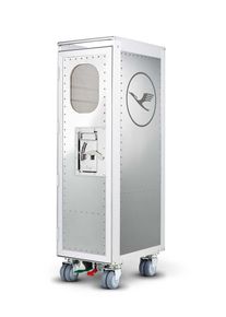 Rivet Rocker New chariot d'avion Lufthansa Bordbar