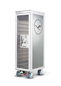 Rivet Rocker New chariot d'avion Lufthansa Bordbar