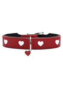 Hunter Halsband Love, rood 55: 41-49cm Hond