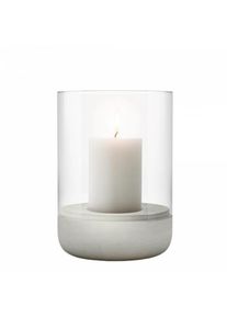 Blomus - Windlicht -CALMA- Light Gray Größe L (exkl. Kerze)